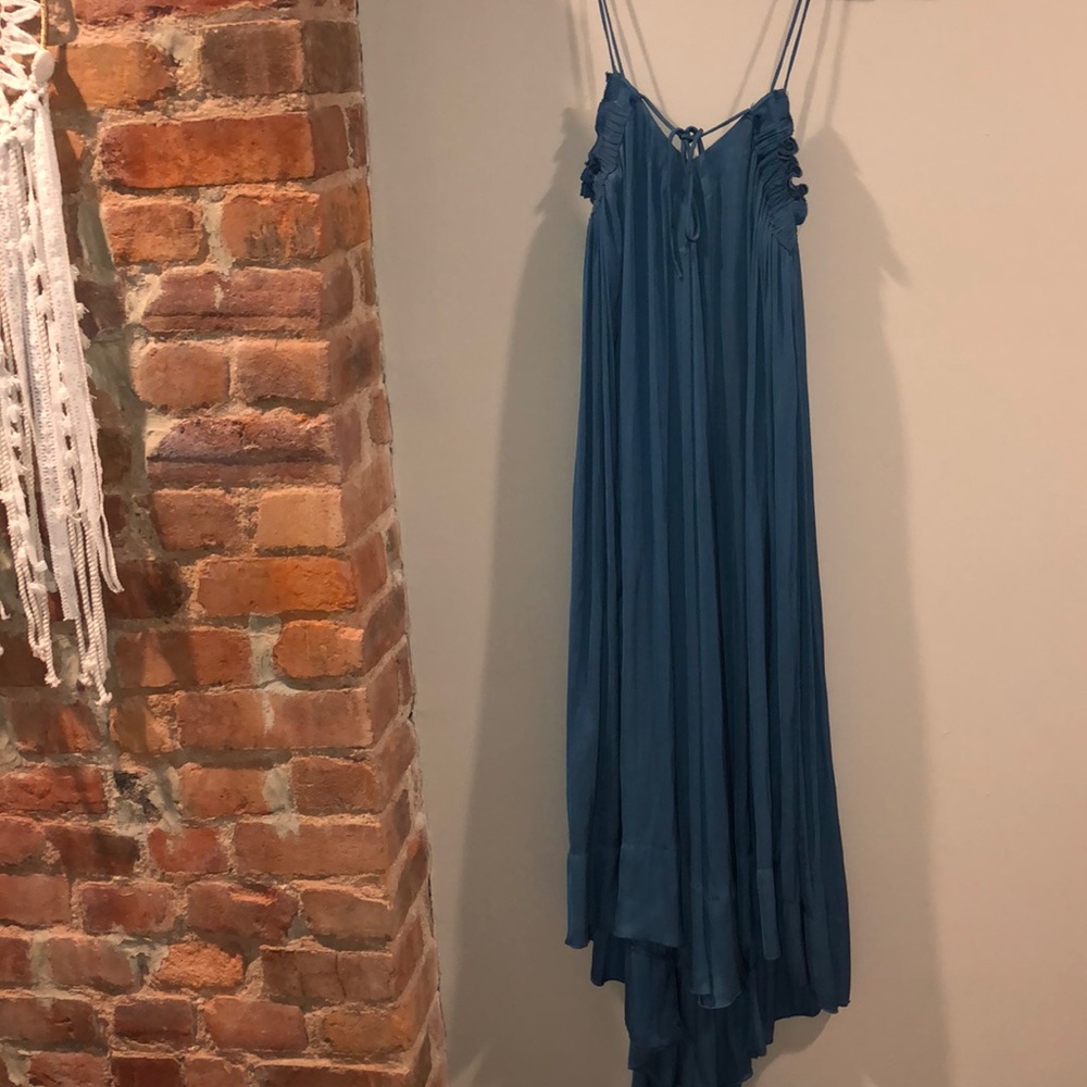 Zara blue dress